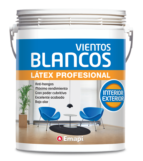 VIENTOS BLANCOS - PROFESSIONAL INTERIOR EXTERIOR LATEX